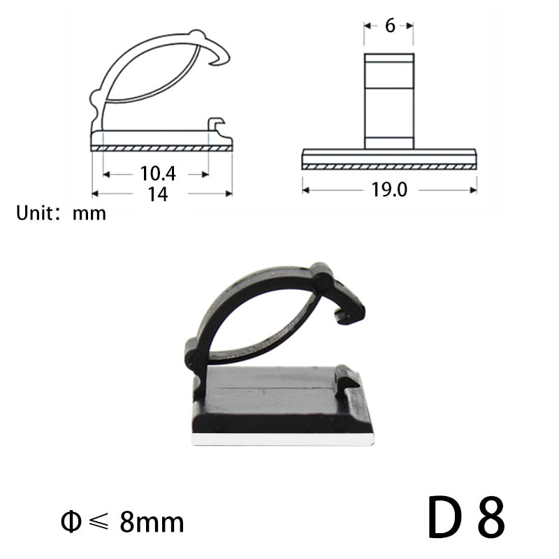 USB Under Desk Cable Organizer