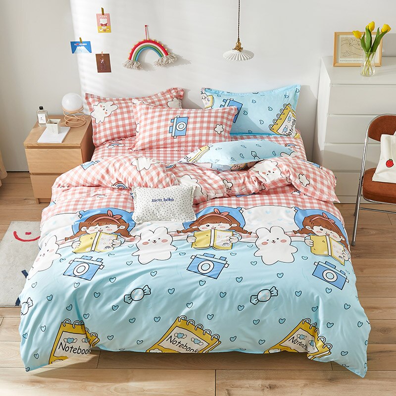 Cute cartoon Duvet Bed Cover