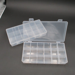 Square Transparent Plastic Storage Box