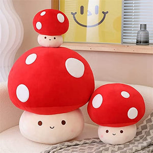 Cute Mushroom Plush Pillow