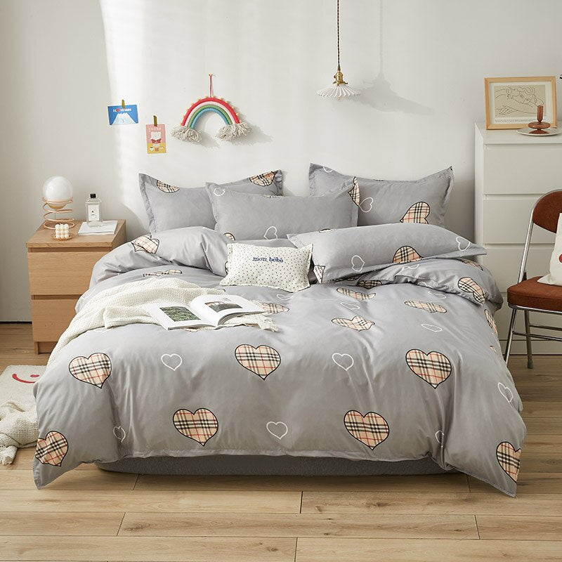 Cute cartoon Duvet Bed Cover