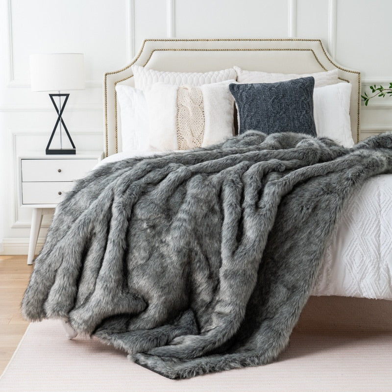 Luxury Faux Fur Blanket