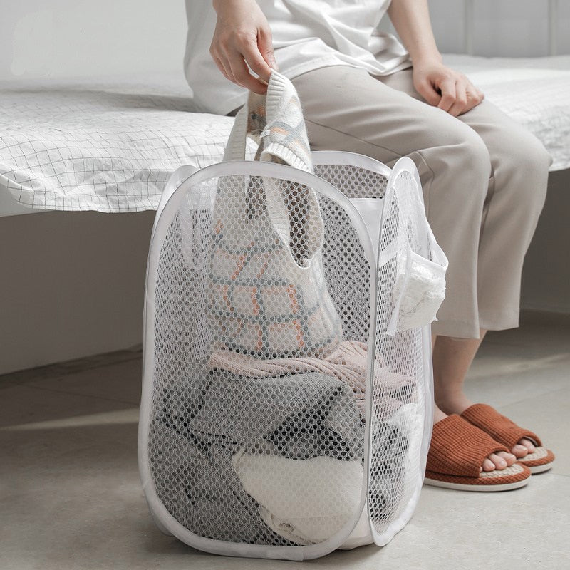 Laundry Hanging Net Bag