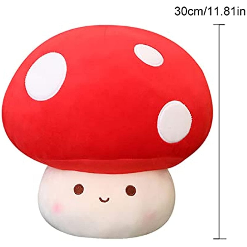 Cute Mushroom Plush Pillow