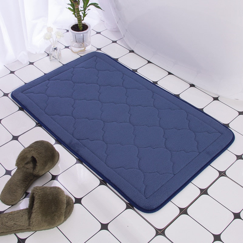 Cobblestone Embossed Bath Mat