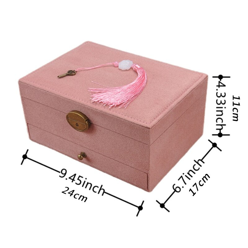 3-Layes Jewelry Organizer Box