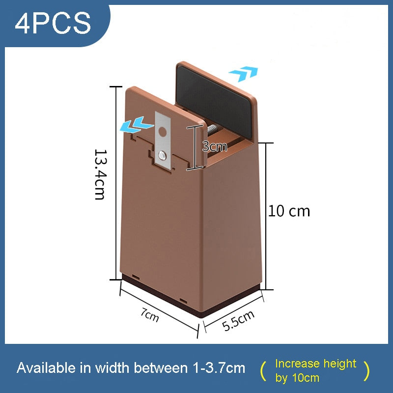 Chair Feet Riser Screw Clamp