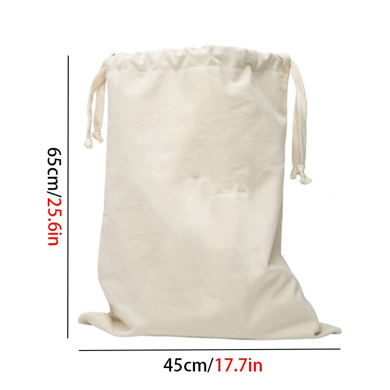 Linen Cotton Laundry Bag