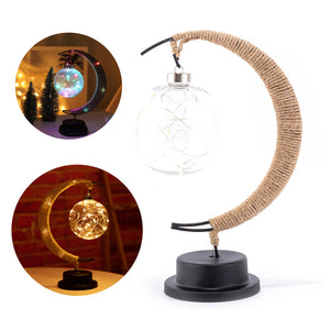 LED Moon Speak Takraw Lamp