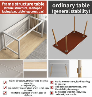 Rectangular Student Reading Table