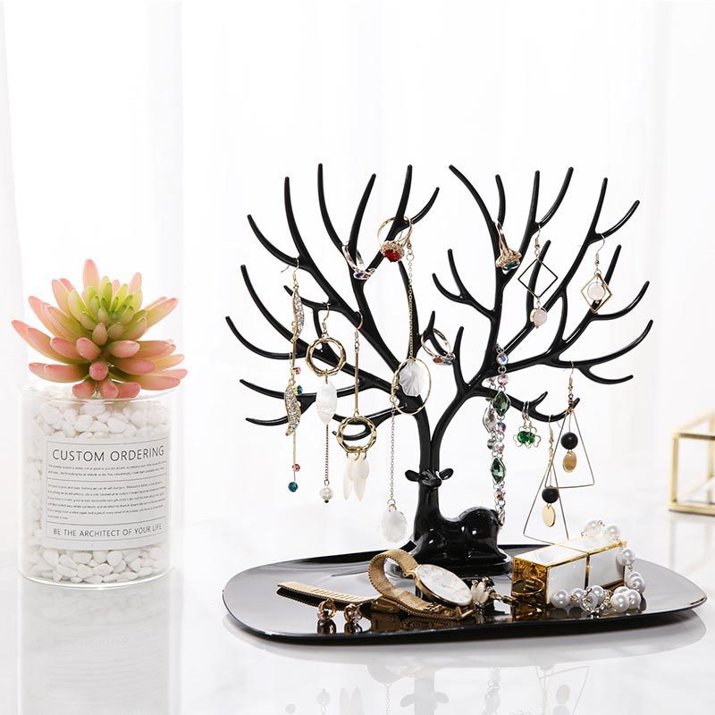 Jewelry Display Tray Tree Storage Racks