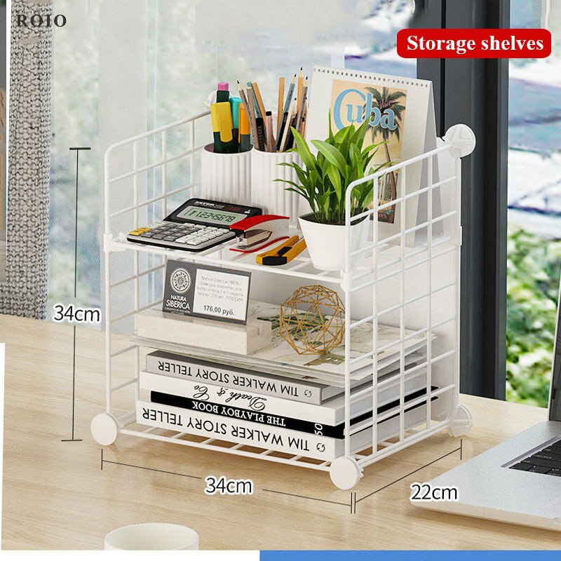 Office Simple Iron Book Shelf