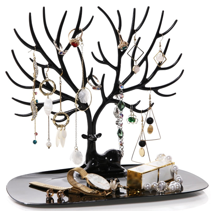 Jewelry Display Tray Tree Storage Racks