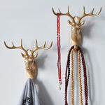 Wall Mounted Animal Head Rack