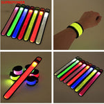 LED flashing bracelet glowing night