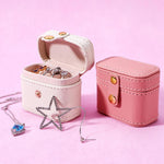 PU Leather Jewelry Storage Box