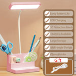 Children Pen Storage Desk Lamp