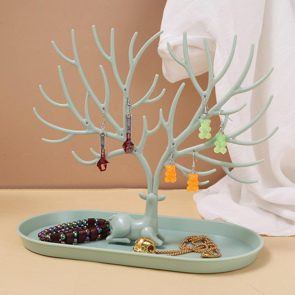 Jewelry Display Tray Tree Storage Racks