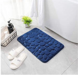 Cobblestone Embossed Floor Mat