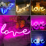 Love Neon Sign Light