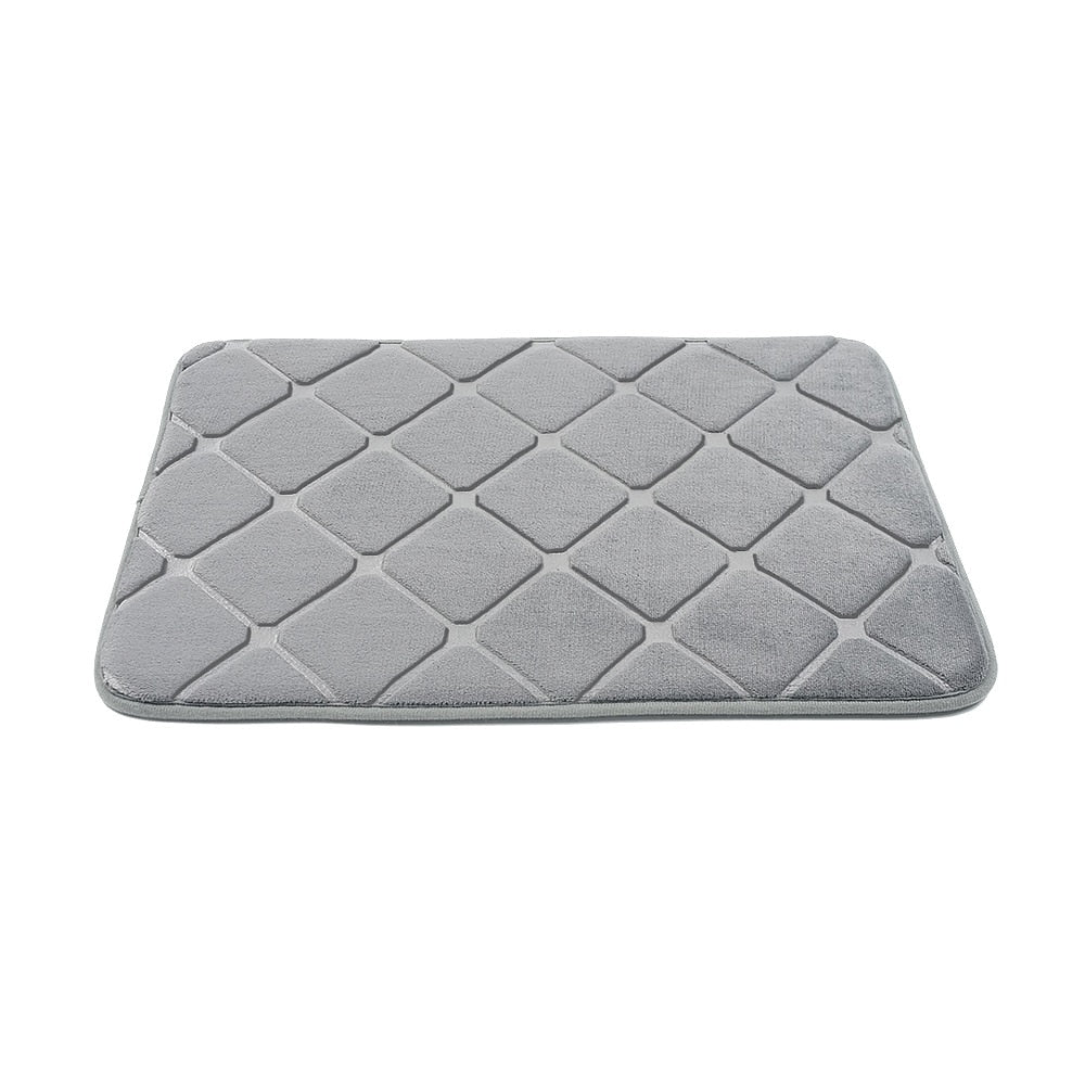 Cobblestone Embossed Bath Mat