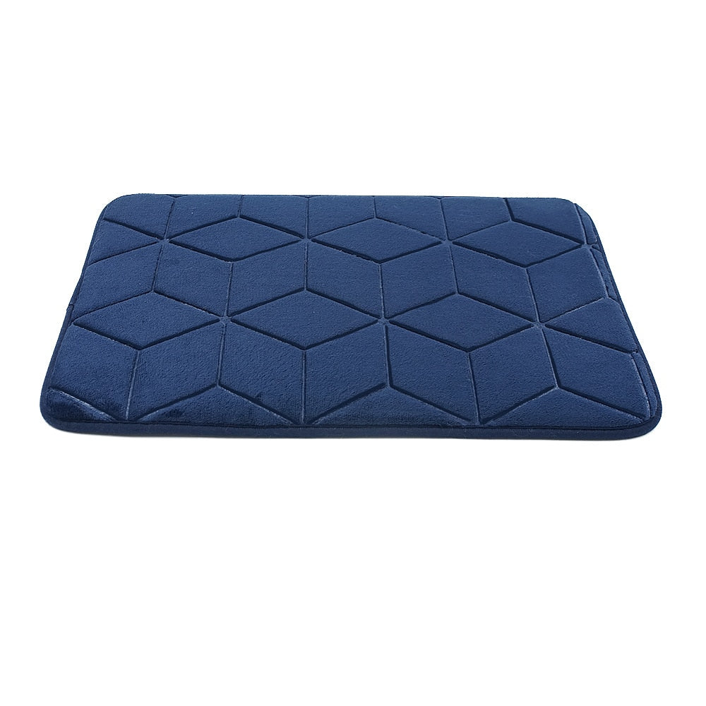 Cobblestone Embossed Bath Mat