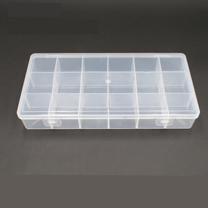 Square Transparent Plastic Storage Box