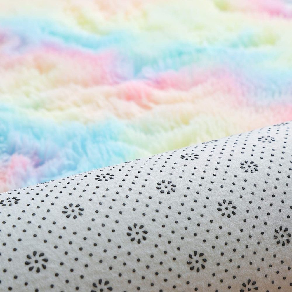 Rainbow Fluffy Rugs