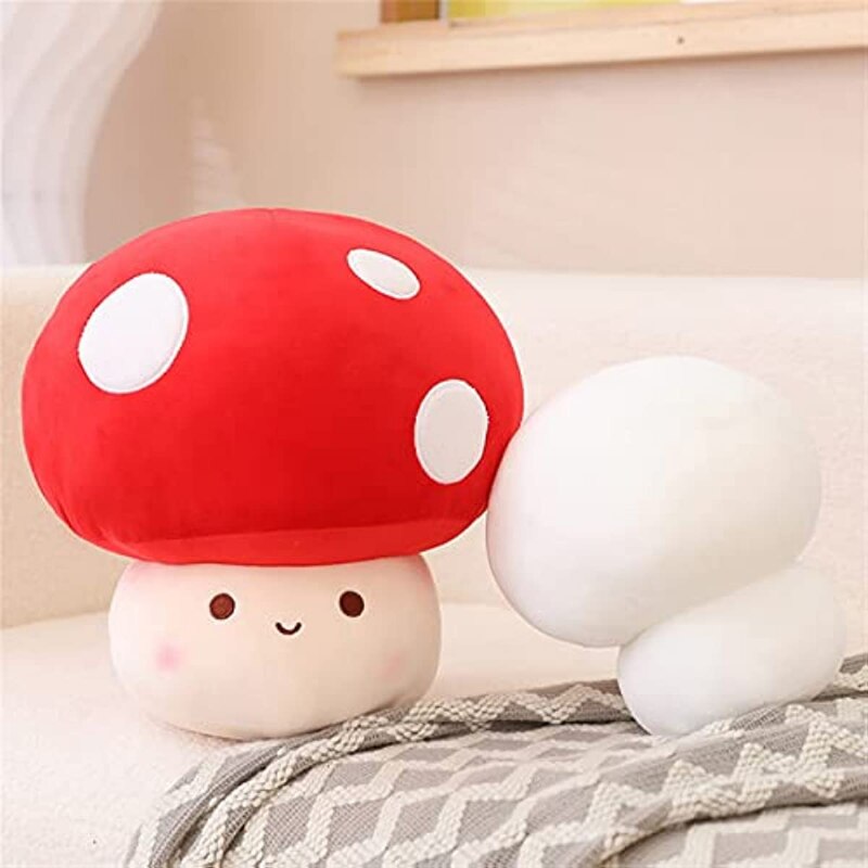 Cute Mushroom Plush Pillow