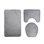 Non Slip Cobblestone Bath Mat set