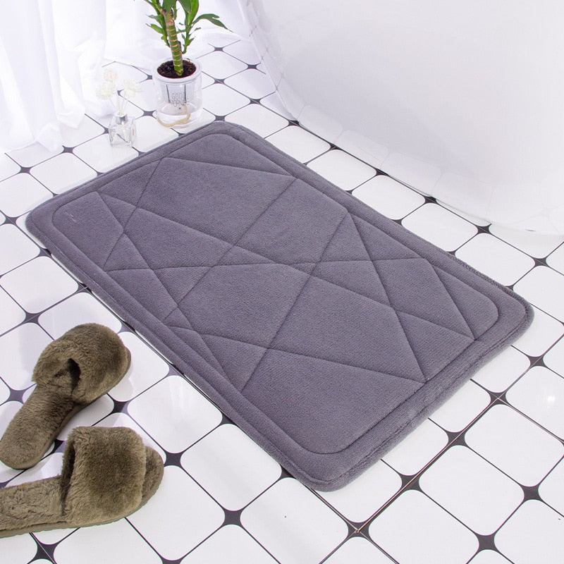 Cobblestone Embossed Bath Mat