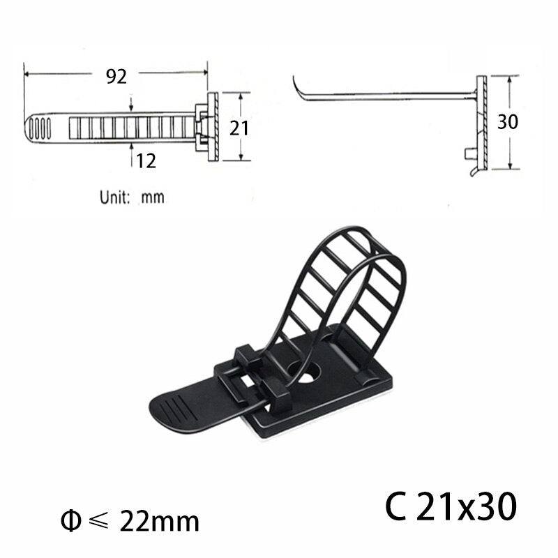 USB Under Desk Cable Organizer