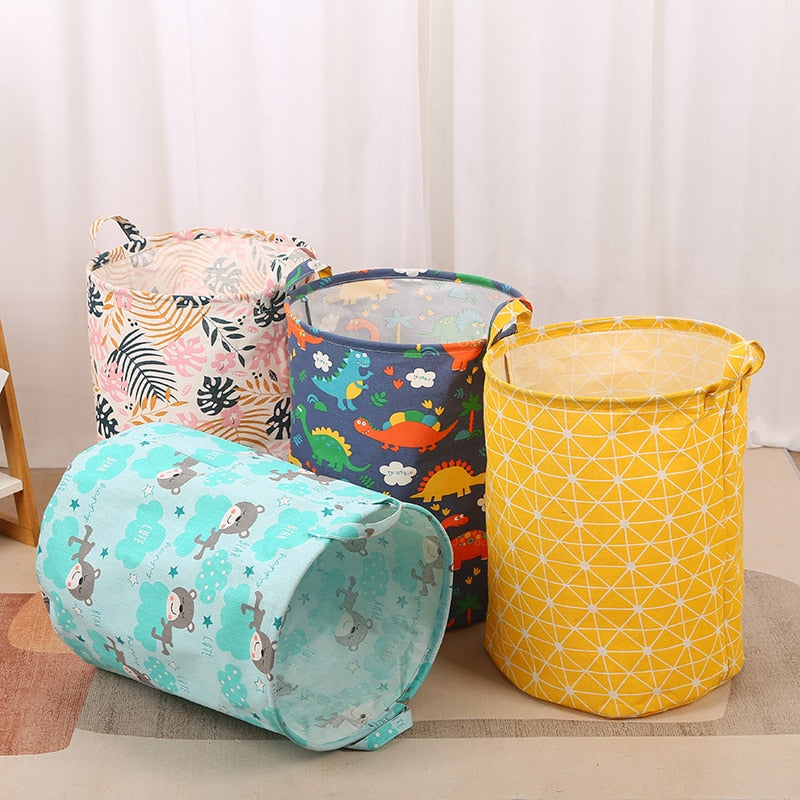 Foldable Round Organizer Bucket