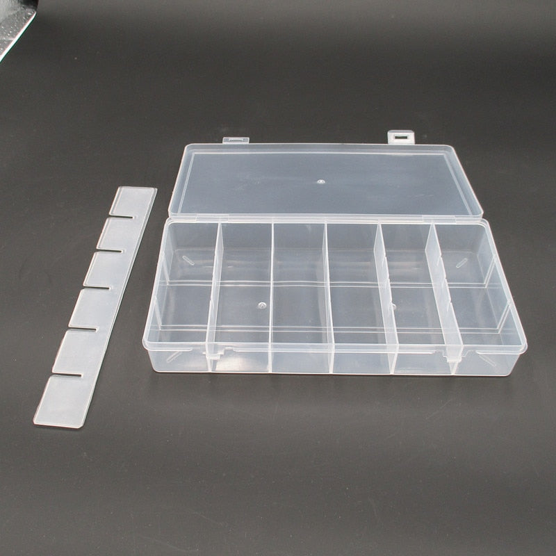 Square Transparent Plastic Storage Box