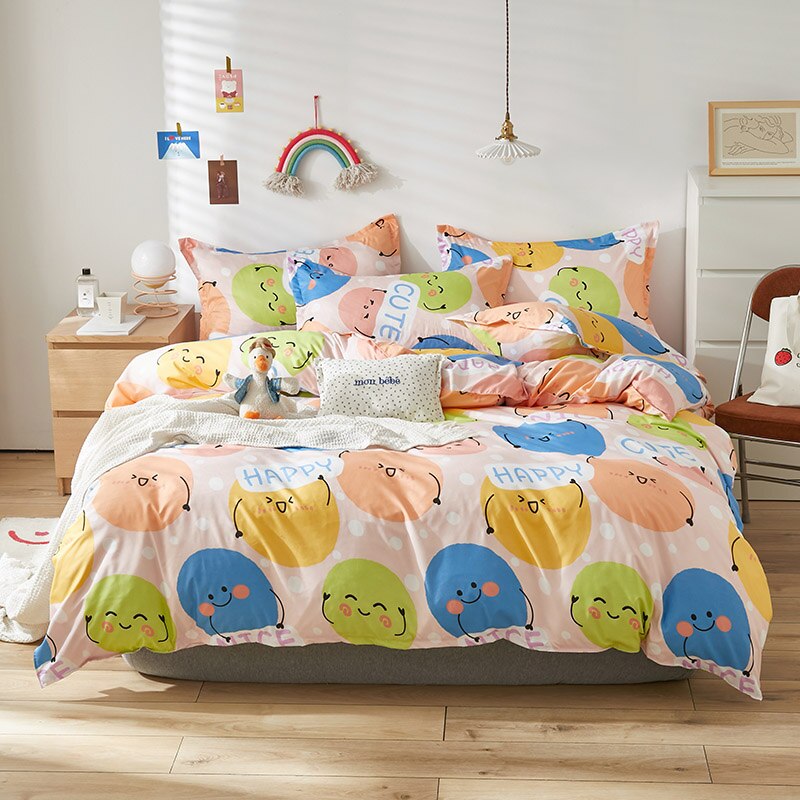 Cute cartoon Duvet Bed Cover