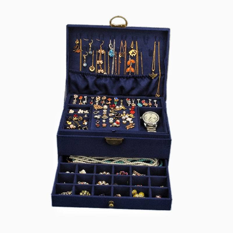 3-Layes Jewelry Organizer Box