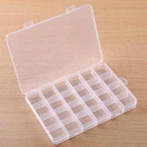 Square Transparent Plastic Storage Box