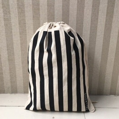 Linen Cotton Laundry Bag