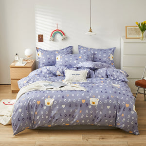 Cute cartoon Duvet Bed Cover